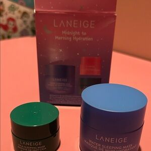 LANEIGE Blue and Green Sleeping Mask Duo
